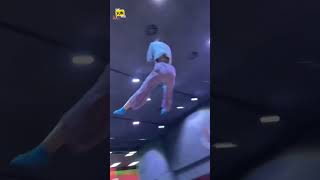 Trampoline park 😄 trampoline trampolineparks trending shortfeed shorts [upl. by Loma]