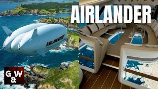 Airlander worlds largest aircraft dubbed flying bum to be ready for passenger transportation [upl. by Ankney]