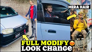 Full Modification Suzuki Alto Car  Look Change  Mera Hair Ko Kia hogya 😱modified vlog [upl. by Christy126]