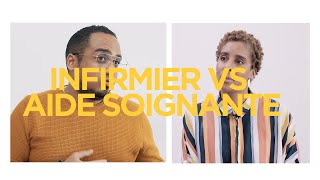 INFIRMIER VS AIDE SOIGNANTE PART1 [upl. by Komsa]