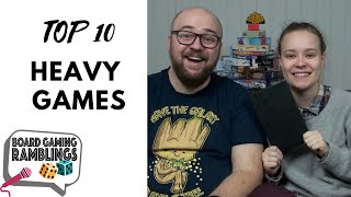 Top 10 Heavy Games [upl. by Itnavart]