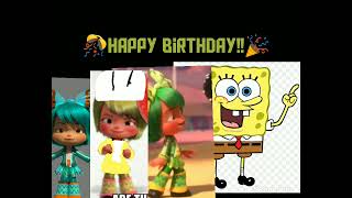 Happy Birthday Spongebob [upl. by Nwonknu620]