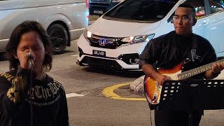 Weekend Night With Busking Streets At Bukit Bintang [upl. by Whittemore]