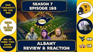 Albany Review  Country Roads Webcast [upl. by Wileen]