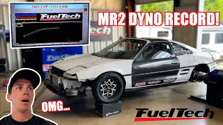 Methanol K24 Mr2 On The Dyno  The Most Power We Have EVER Made [upl. by Adamec]