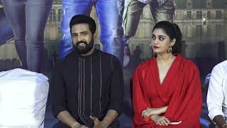 Santhanam DD Returns Movie Full Press Meet  Santhanam Comedy Speech  Chennai icons [upl. by Einahc]