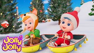 Jingle Bells  More Christmas Songs  Jolly Jolly  Learn and Play  Nursery Rhymes [upl. by Cornel507]