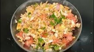 Bhujia chaat recipe  quick and easy chaat  bhel puri style [upl. by Bryce658]