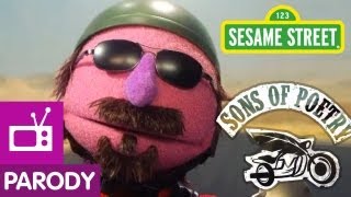 Sesame Street Sons of Poetry Sons of Anarchy Parody [upl. by Etterb]