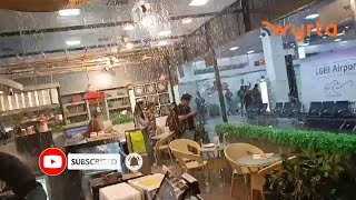 Chlai um wei oor i saad ka Guwahati Airport hadien wa joor u slap [upl. by Valerle]