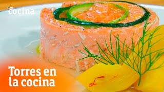 Terrina de salmón con calabacín  Torres en la Cocina  RTVE Cocina [upl. by Zelma]