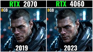 RTX 2070 Vs RTX 4060  TEST IN 19 GAMES 1080P  2K  4K [upl. by Notsla]