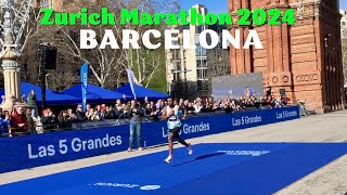 Zurich Marató de Barcelona 2024  The WINNERS of Barcelona Marathon in Spain [upl. by Regor]