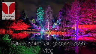 Parkleuchten 2023 Grugapark Essen  Vlog [upl. by Dwayne]