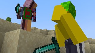 Minecraft Manhunt Matchup Ft Jello Bobs Hunter Ogmoe [upl. by Boy]