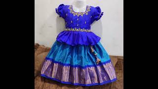 Aaree Hand Embroidery kids dressResellers most welcomemagicollectionskidswearcottonsarees [upl. by Amitaf]