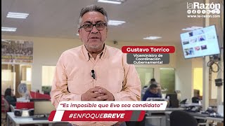 “Es imposible que Evo sea candidato” [upl. by Rdnaskela]