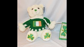 Musical Irish Stuffed Teddy Bear [upl. by Ricca]