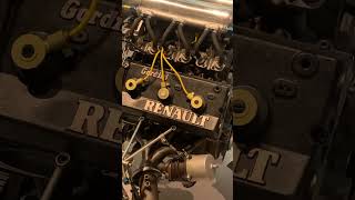 Renault Gordini powerunit renault engine f1 f1shorts formula1 engines please subscribe 👍 [upl. by Ulani]