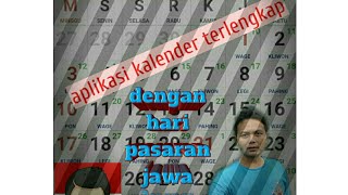 Kalender lengkap dengan hari pasaran jawa tahun 20172018 [upl. by Aciemaj]