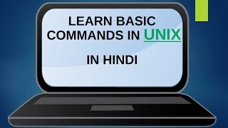 Basic Commands in Unix in Hindi [upl. by Wettam]