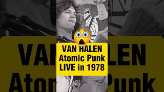 Van Halen 1978 Live Eddies Lead Atomic Punk eddievanhalen classicrock hardrock [upl. by Burget]