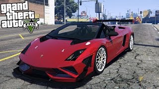 GTA 5 Mods MY NEW LAMBORGHINI [upl. by Dorothee]