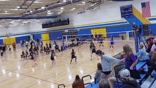 RMS Volleyball vs Hastings [upl. by Atsyrk]