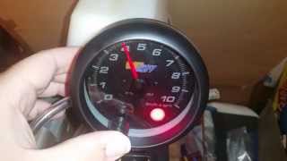 Glowshift Tachometer  Setting Shift Light amp Changing Colors [upl. by Sion]