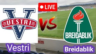 Vestri VS Breidablik Today Football Live Match [upl. by Nnanerak]