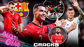 ¡GOLAZO de CR7  Bayern teme al Barça  ¿Vuelve KROOS  Soprende SALAH  FALSO lo de Davies [upl. by Carry]