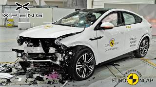 Crash test XPENG G6  euroncap [upl. by Dwane]