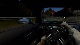 DAY 102 Sim driving Mustang in VR until I buy one and bring it to Nurburgring [upl. by Acireed445]