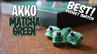 AKKO Matcha Green Linear switch  Redragon Lakshmi k606r  Sound Test [upl. by Assirroc]