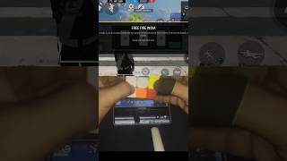 Rubix cube and free fire mix cube freefire puzzle rubixcube gaming freefireshorts onetap op [upl. by Aynatal]