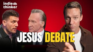 Bill Maher and Chris Distefano DEBATE Jesus [upl. by Nadabas589]