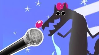 Karaoke de canciones infantiles Cinco Lobitos [upl. by Andie]