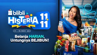 Belanja kebutuhan Groceries di Blibli Histeria 1111 Bejibun BlibliBejibun1111 [upl. by Rissa]