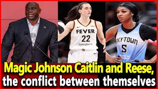 Magic Johnson Compares Caitlin Clark And Angel Reese To Himself And Larry Birdwnba tody top news [upl. by Droffats]