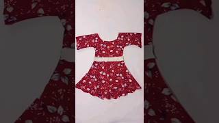 Beautiful Frock Design 2024  Easy Cut amp Simple Sew [upl. by Aneez929]