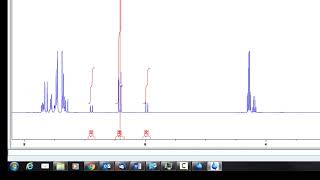 NMR Spectrum Processing Using Brukers Topspin software [upl. by Yarased]