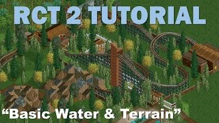 OpenRCT2  TUTORIAL quotBasic Water amp Terrainquot [upl. by Eixel86]