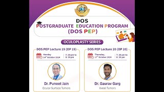 DOS PEP Lecture 19 OP 19 Ocular Surface Tumors  Dr Puneet Jain [upl. by Wan]