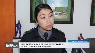 Multaron a más de 110 conductores por alcoholemia positiva [upl. by Chivers]