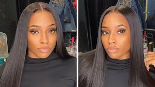 Closure SewIn 101 Using The Prescription Lace Adhesive 🧡 BEGINNER FRIENDLY [upl. by Ettenuahs600]