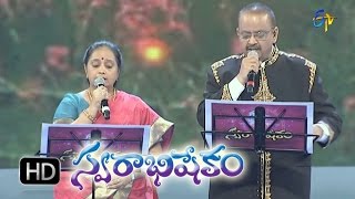 Srirastu Subhamastu Song  SPBaluVasantha Performance in ETV Swarabhishekam 8th Nov 2015 [upl. by Iverson]