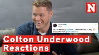 Bachelor Franchise Celebrities React To Colton Underwood Coming Out As Gay [upl. by Mcevoy]