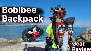 Long term review  Spine protector Boblbee 25L GTX Backpack for Electric Unicycle EUC [upl. by Aranat]