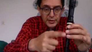 music lesson 1 first steps with a descant recorder [upl. by Pulchi]