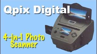 Qpix 4n1 Film and Photo Scanner [upl. by Eiramlirpa774]